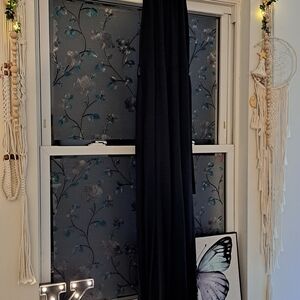 Black Halter Tie Jump Suit